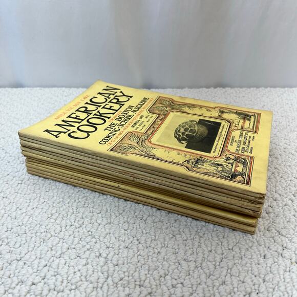 American Cookery Magazine Random Issues Depression Era Lot of 12 1932-1937 VTG - Picture 3 of 4